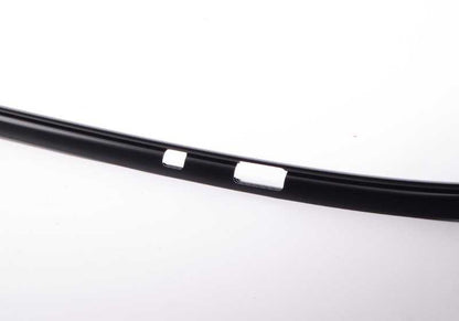 Listón de adorno techo izquierdo negro OEM 51137230375 para BMW X5 E70, E70 LCI (2006–2013). Original BMW.