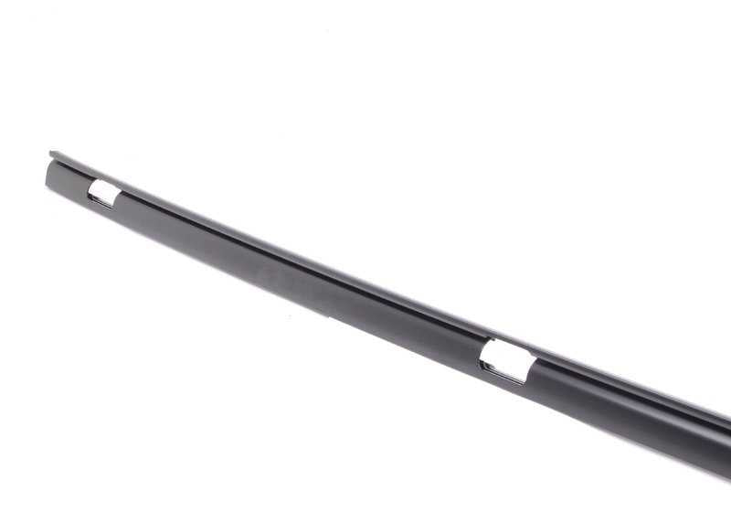 Listón de adorno techo izquierdo negro OEM 51137230375 para BMW X5 E70, E70 LCI (2006–2013). Original BMW.