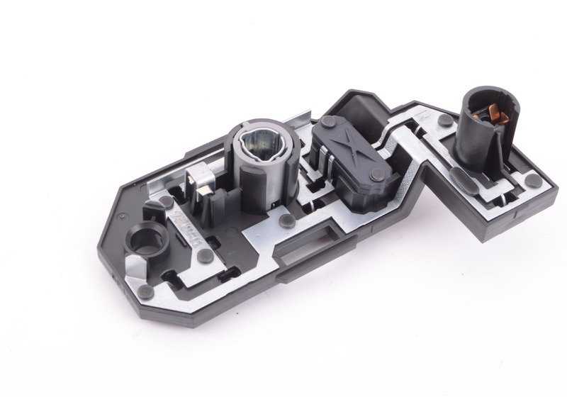 Portalámparas luz trasera portón OEM 63217263536 para BMW F10, F18. Original BMW.