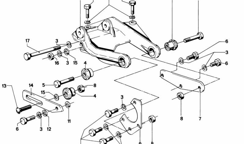 Vite a testa piatta OEM 07119910463 per BMW E21, E12, E28. BMW originale