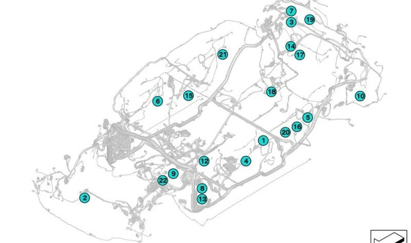 Caperuza OEM 61136954564 para MINI R56, Clubman R55, Cabrio R57, Coupé R58, Roadster R59, Countryman R60, Paceman R61 y BMW X5 G05, X6 G06, X7 G07, XM G09… y más. Original BMW y MINI.