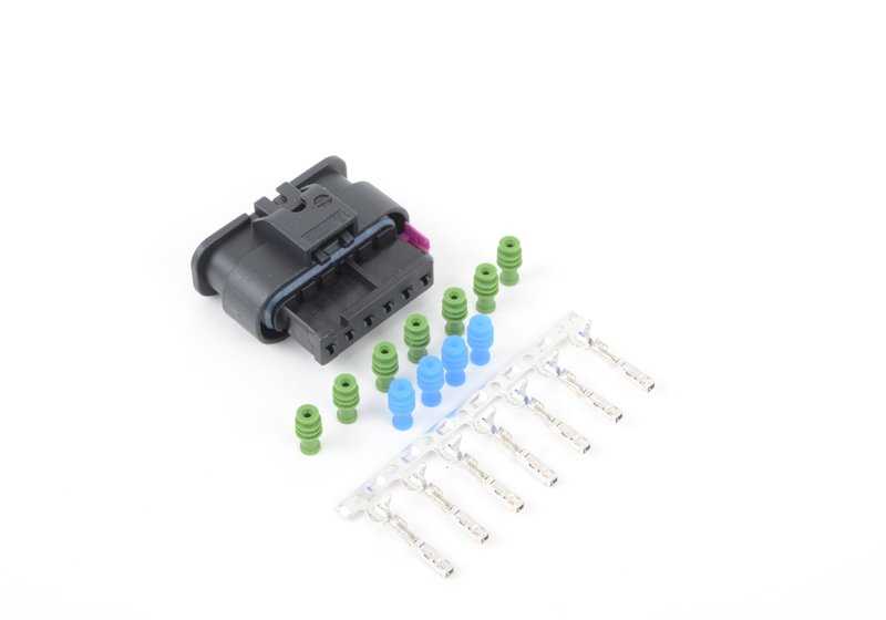 Carcasa de enchufe de 6 polos para BMW (OEM 61139253589). Original BMW.