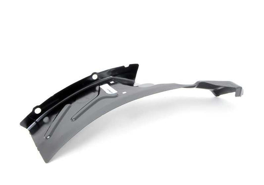 Chapa interior paso de rueda delantera derecha OEM 41007437868 para BMW X1 F48 (modelos 18i, 20i, xDrive20d, xDrive25i, sDrive16d). Original BMW.