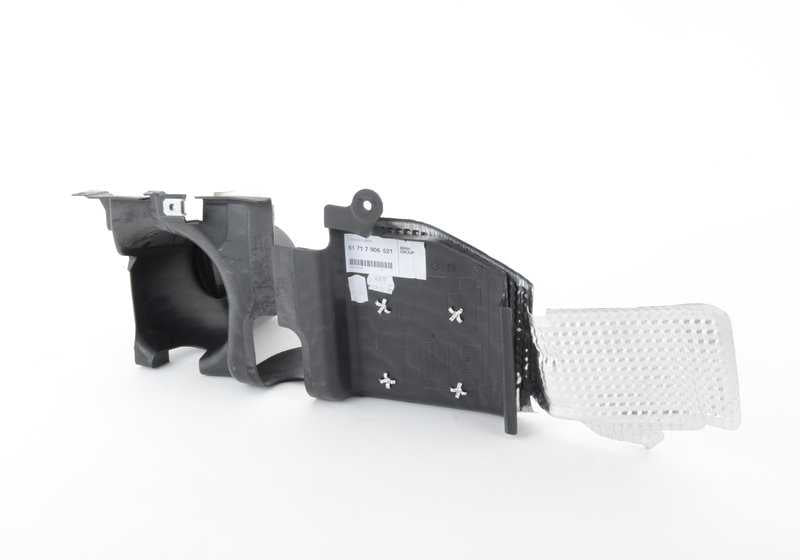Protective cover left direction OEM 51717906521 for BMW E60, E61, E63, E64. Original BMW piece.