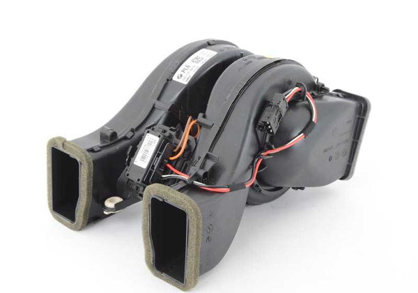 Ventilador aire acondicionado trasero OEM 64119311853 para BMW F07, F10, F11, F01, F02, F04. Compatible con variantes 520d, 528i, 530d. Original BMW.