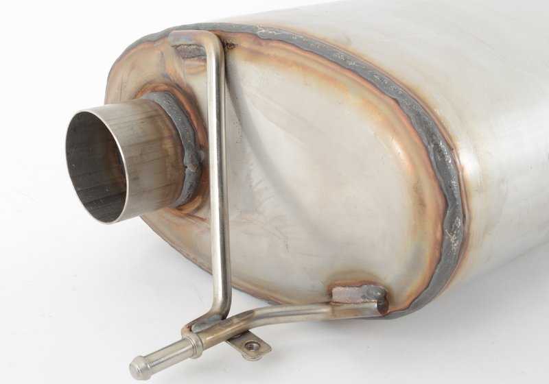 Silenciador deportivo OEM 18302344205 para BMW F15, F16. Original BMW.