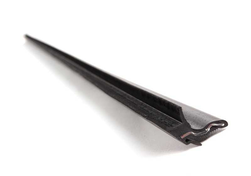 Burlete exterior ventana derecha OEM 51211913056 para BMW E30. Pieza original BMW.