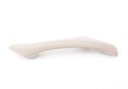 Manilla izquierda color Oyster OEM 51417225857 para BMW Serie 5 F10, F11, F10 LCI, F11 LCI. Original BMW.