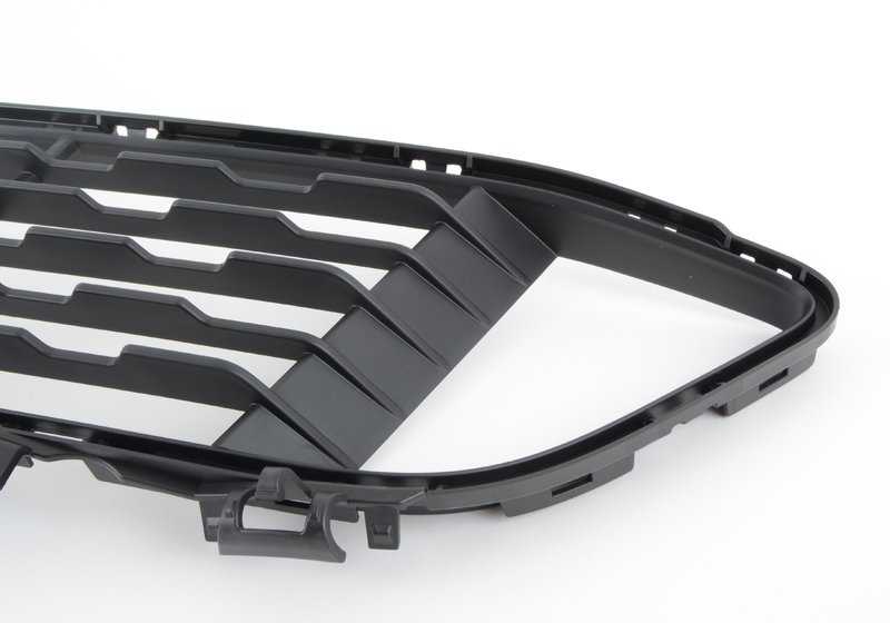 Rejilla central delantera abierta OEM 51117354773 para BMW X1 F48, F49. Pieza original BMW.