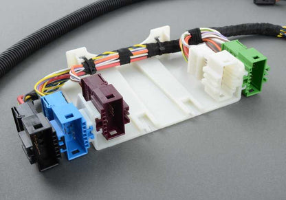 Cableado del motor y unidad de transmisión OEM 12517581112 para BMW E92 y E93 335i con motor N54. Compatible con versiones manuales y automáticas. Original BMW.