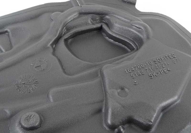 Aislante acústico puerta izquierda OEM 51487190335 para BMW E81, E82, E88. Original BMW.