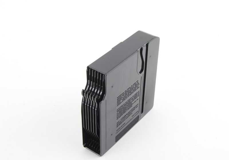 Revista de CD para BMW Série 1 E81, E82, E87, E87N, E88, Série 3 E46, E90, E90N, E91, E91N, E92, E92N, E93, E93N, Série 5 E39, Série 7 E65, E66, X1 E84, X3 E83, E83N, X5 E53, Z4 E85, E86, Z8 E52, MINI R50, R52, R53 (OEM 65128364931). BMW original