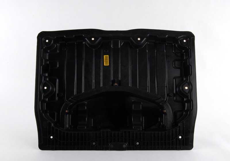 Bandeja multifunción trasera OEM 51717123486 para BMW E90, E91, E92, E93 (335d, 335i). Compatible con versiones con cambio manual y automático. Original BMW.