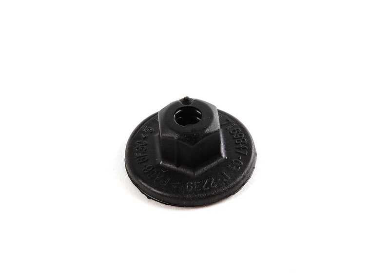 Tuerca ciega de plástico con arandela OEM 07147169847 para BMW E81, E82, E87, E88, F20, F21, F40, F52, F70, F22, F23, F44, F45, F46, F87, G42, U06, G87, E90, E91, E92, E93, F30, F31, F34, F35, F80, G20, G21, G28, G80, G81, F32, F33, F36, F82, F83, G