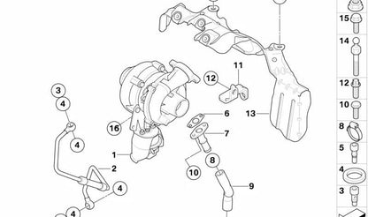 Colector de admisión OEM 11657804911 para MINI R56, Clubman R55... y más. Original MINI.
