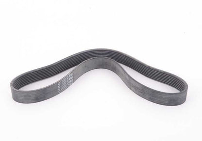 Correa poli V OEM 11287634195 para BMW F45 225xe, I12 i8, I15 i8. Compatible con modelos híbridos y eléctricos. Original BMW.