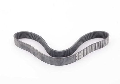 Correa poli V OEM 11287634195 para BMW F45 225xe, I12 i8, I15 i8. Compatible con modelos híbridos y eléctricos. Original BMW.