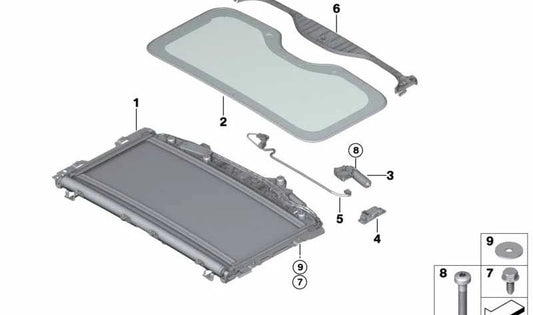 Wiring for BMW X7 G07 (OEM 54109464910). Genuine BMW