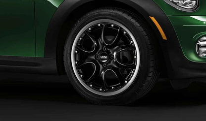 Cerchio in lega 7Jx17 ET48 nero (2 pezzi) OEM 36116787710 per MINI R50, R53, R56, Clubman R55, Cabrio R52/R57, Coupé R58, Roadster R59... e altro ancora. MINI originale.