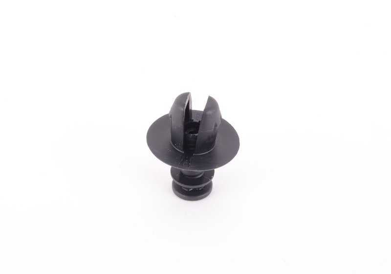 Clips de plástico OEM 51717548693 para BMW E81, E82, E87, E88, E90, E91, E92, E93, E84, E89. Sujeta insonorizaciones y molduras interiores. Original BMW.