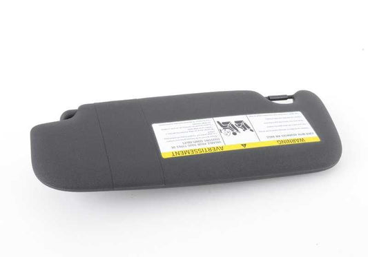 Parasol con etiqueta derecha OEM 51167382110 para MINI F56, F56 BEV, F56 LCI, F55, F55 LCI. Original MINI.