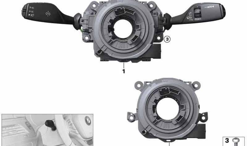 Endereço da coluna do módulo de comutação OEM 61315A819E7 para BMW G21, G01. Peça original da BMW.
