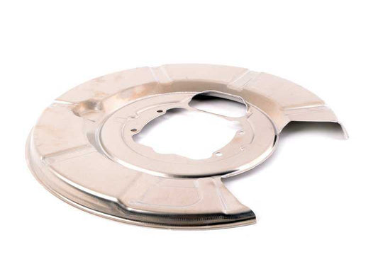 **Protector de freno delantero derecho OEM 34216760854 para BMW E60, E61, E63, E64. Original BMW.**