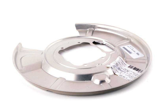 **Protector de freno delantero derecho OEM 34216760854 para BMW E60, E61, E63, E64. Original BMW.**