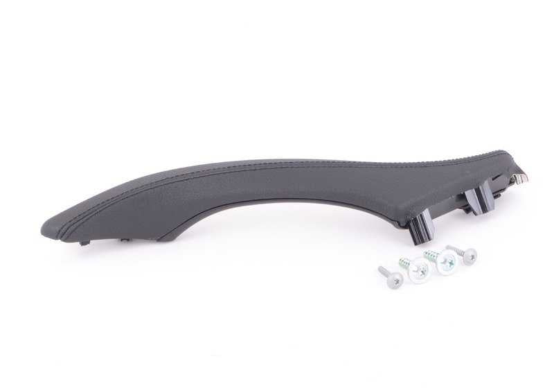 Asa interior derecho OEM 51417225848 para BMW F10, F10N, F11, F11N, F18, F18N. Color negro. Pieza original BMW.
