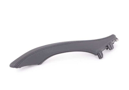Asa interior derecho OEM 51417225848 para BMW F10, F10N, F11, F11N, F18, F18N. Color negro. Pieza original BMW.