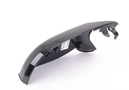 Carcasa inferior izquierda de espejo retrovisor OEM 51167308655 para BMW F07, F10, F11, F18, F06, F12, F13, F01, F02. Acabado Shadow-Line. Original BMW.