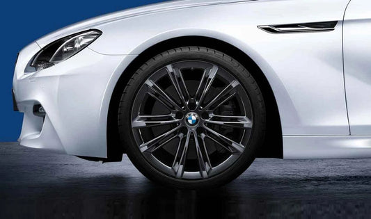 Roda de liga leve M Performance tipo V 464 para BMW F10, F11, F06, F12, F13 (OEM 36116854560). BMW originais.