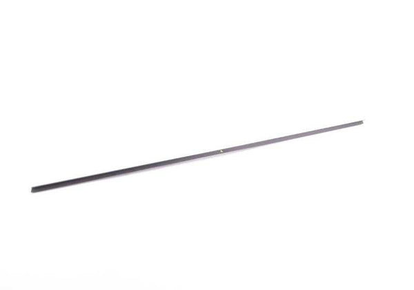 Cubierta exterior del marco de la puerta delantera izquierda OEM 51337164953 para BMW E81, E82, E88. Original BMW.