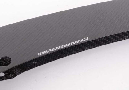 Splitter delantero M Performance carbono OEM 51192410360 para BMW F80, F80N, F82, F82N, F83, F83N. Mejora estética y aerodinámica del frontal. Original BMW.