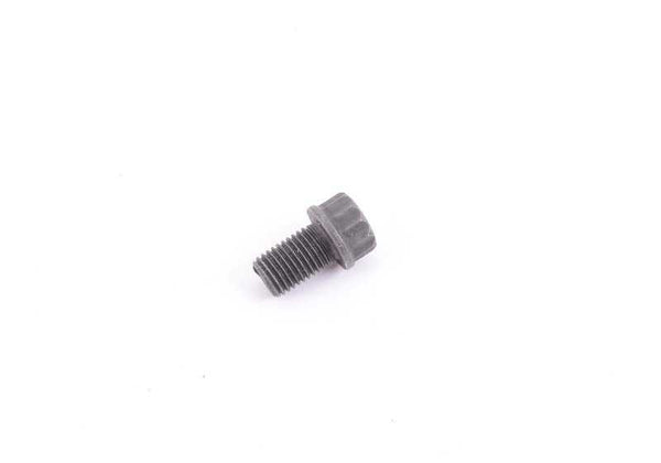 Tornillo cabeza 12 caras OEM 26111242297 para BMW E28, R248. Pieza original BMW. Apto para sistema de transmisión (kardanwelle). Ideal para mantenimiento o sustitución de tornillos específicos.