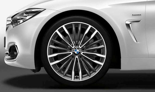 Llanta de aleación multirradio 708 OEM 36116877137 en color gris ferric de 19" para BMW F30, F30N, F31, F31N, F32, F32N, F33, F33N, F36, F36N. Original BMW.