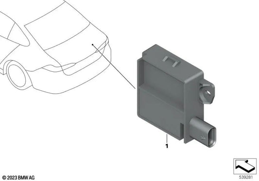 Unidade de controle de abridor inteligente para BMW 5 G60 Series (OEM 6135B3ED72). BMW original