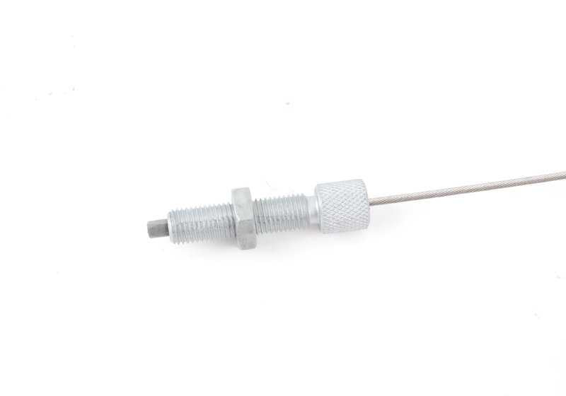 Cable del acelerador OEM 32731242128 para BMW E30, E28, E34, E24, E23. Longitud 675mm. Compatible con varios modelos clásicos. Recambio original BMW.
