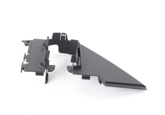 Tapa embellecedora exterior izquierda OEM 52109151437 para BMW E93 318i, 320d, 320i. Compatible con motores N43, N47, N46T. Modelos con cambio manual y automático. Original BMW.
