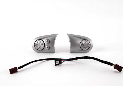 Juego interior multifunción para volante deportivo OEM 32309200098 para MINI R56, R56 LCI, Clubman R55, Cabrio R57... y más. Original MINI.