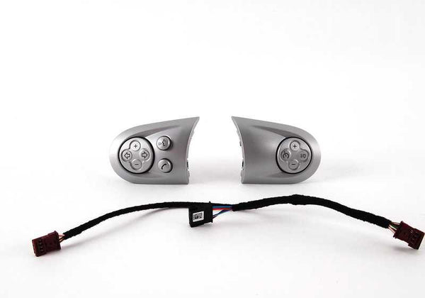 Juego interior multifunción para volante deportivo OEM 32309200098 para MINI R56, R56 LCI, Clubman R55, Cabrio R57... y más. Original MINI.