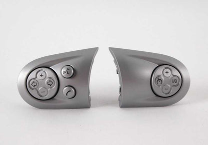 Juego interior multifunción para volante deportivo OEM 32309200098 para MINI R56, R56 LCI, Clubman R55, Cabrio R57... y más. Original MINI.