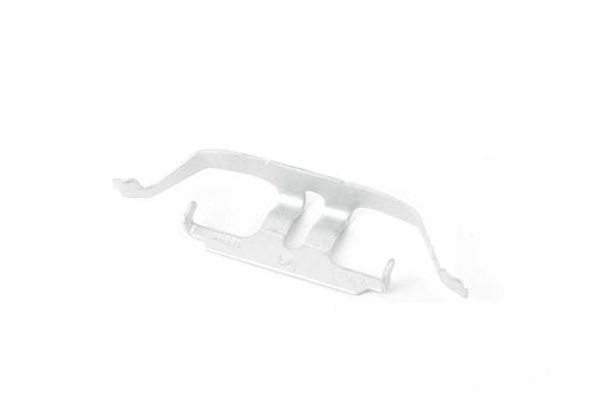 Clip de sujeción para pastillas de freno traseras OEM 34216850853 para BMW F20 114d, 116d, 114i. Original BMW.