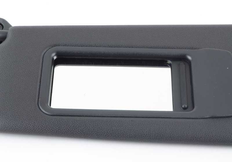 Parasol izquierdo con espejo OEM 51167252057 para BMW Serie 3 E92, E92 LCI, E93. Original BMW.