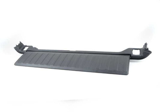 Protector de borde de maletero negro OEM 51477326465 para BMW X5 F15 y X5 M F85. Original BMW.