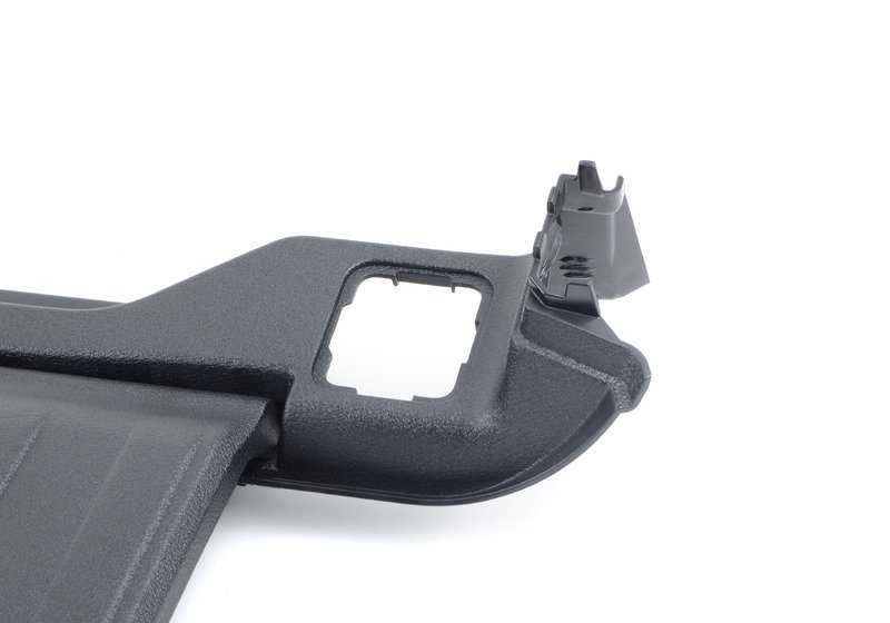 Protector de borde de maletero negro OEM 51477326465 para BMW X5 F15 y X5 M F85. Original BMW.