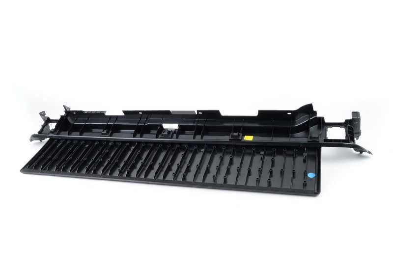 Protector de borde de maletero negro OEM 51477326465 para BMW X5 F15 y X5 M F85. Original BMW.