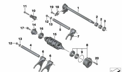 Tornillo ASA M6x30 OEM 07129904573 para BMW E81, E82, E87, E88, F20, F21, F22, F23, F87, E90, E91, E92, E93, F30, F31, F34, F80, F32, F33, F36, F82, F83, E60, E61, F07, F10, F11, E63, E64, F06, F12, F13, E65, E66, F01, F02, E84, E83, F25, F26, E70, F