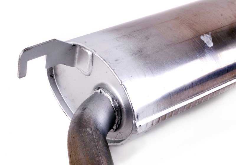 Rear silencer for BMW E46, F30, F80 (OEM 18121245523). Original BMW