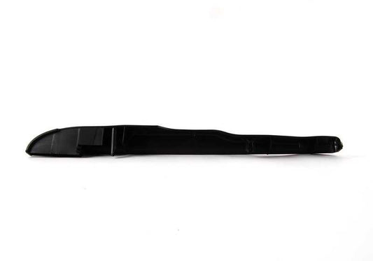Tapa embellecedora guía asiento derecho OEM 52108248212 para BMW E46, E63, E64. Original BMW.